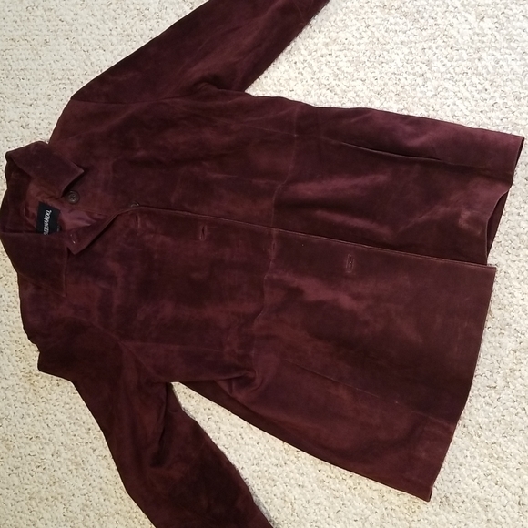 Bernardo Jackets & Blazers - Vintage suede coat. EUC!